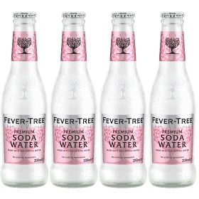 Bild på Fever Tree Premium Soda Water 4x20cl