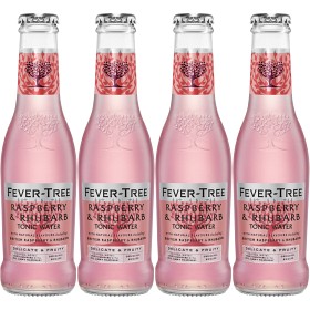 Bild på Fever Tree Raspberry Rhubarb Tonic Water 4x20cl