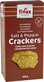 Bild på Finax Salt & Pepper Crackers 100g