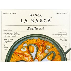 Bild på Finca La Barca Paellakit med Kryddmix, Olivolja & Ris 370g