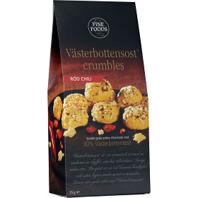 Bild på Fine Foods Västerbottenost Crumbles Chili 75g
