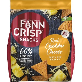 Bild på Finn Crisp Rye Snacks Sour Cheddar Cheese 150g