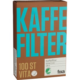 Bild på Fixa Kaffefilter 1x4 Vita 100st