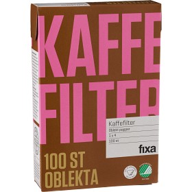 Bild på Fixa Kaffefilter Oblekt 1x4 100st