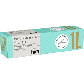 Bild på Fixa Påse Zipper 1L 15st