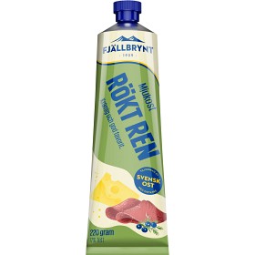 Bild på Fjällbrynt Mjukost Rökt Ren 220g