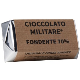 Bild på Fonderia del Cacao Militärchockladtacka 70% 50g