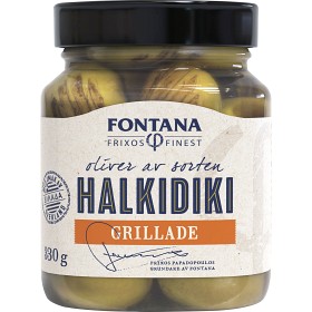 Bild på Fontana Grillade Halkidikioliver utan Kärna 330g
