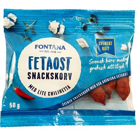 Bild på Fontana Snackskorv Fetaost 50g