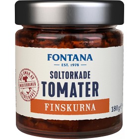 Bild på Fontana Tomater Soltorkade Finskurna 180g