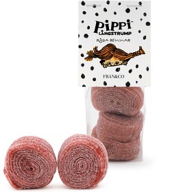 Bild på FRAN&CO Pippi Långstrump Röda Remmar 110g