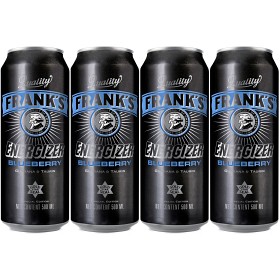 Bild på Frank's Energizer Blueberry 4x50cl