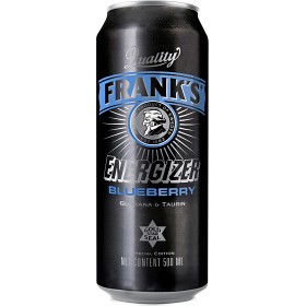 Bild på Frank's Energizer Blueberry 50cl