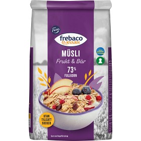 Bild på Frebaco Frukt & Bär Müsli 700g