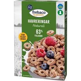 Bild på Frebaco Havreringar 350g