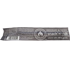 Bild på FredChill Snack'n Chill Salami Timjan & Rosmarin 25g