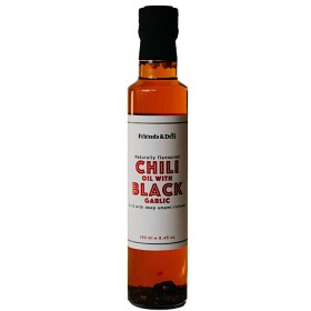 Bild på Friends & Deli Chiliolja med Svart Vitlök 250ml