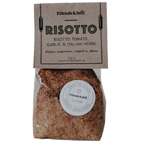 Bild på Friends & Deli Risotto Tomat, Vitlök & Italienska Örter 300g