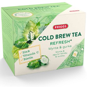 Bild på Friggs Cold Brew Tea Mynta & Gurka 36 g