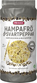 Bild på Friggs Majskakor Hampafrö & Svartpeppar 130 g