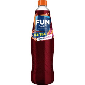 Bild på Fun Light Ice Tea Peach & Love 1L