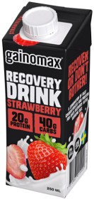 Bild på Gainomax Recovery Drink Strawberry 250 ml