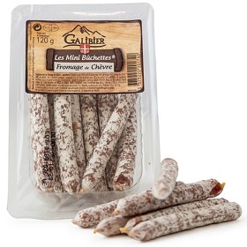 Bild på Galibier Saucisson Mini Buchettes Chèvre 120g