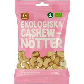 Bild på Garant Cashewnötter Ekologiska 100g