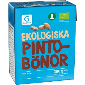 Bild på Garant Ekologiska Pintobönor Naturella 380g