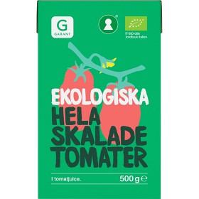 Bild på Garant Hela Skalade Tomater Ekologiska 500g
