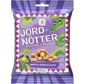 Bild på Garant Jordnötter Rostade Saltade 250g
