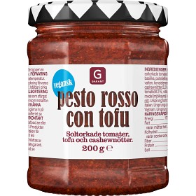 Bild på Garant Pesto Rosso Con Tofu 200g