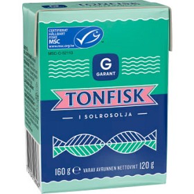 Bild på Garant Tonfisk i Olja Tetrapack 160g