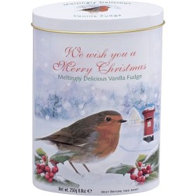 Bild på Gardiner's of Scotland Xmas Robin (Rödhake) Vaniljfudge 250g