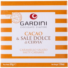 Bild på Gardini Blond Choklad med Saltkaramell 50g