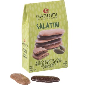 Bild på Gardini Mjölk- & Mörk Choklad med Kaprisbär & Havssalt 100g