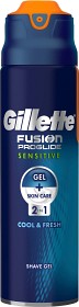Bild på Gillette Fusion ProGlide Sensitive Shave Gel Ocean Breeze 170 g