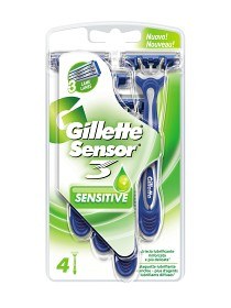 Bild på Gillette Sensor3 Sensitive 4p 4 st
