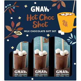Bild på Gnaw Hot Choc Shot Milk Chocolate Giftset 135g