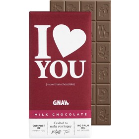 Bild på Gnaw Love You Mjölkchokladkaka 80g