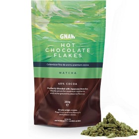 Bild på Gnaw Matcha Choklad Flakes 250g