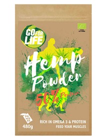 Bild på Go for life Hampapulver 50% Protein 480 g