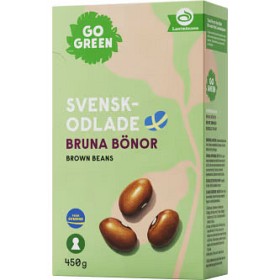 Bild på GoGreen Bruna Bönor Svenskodlade 450g