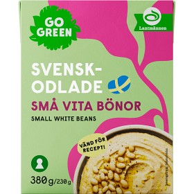 Bild på GoGreen Svenskodlade Små Vita Bönor 380g