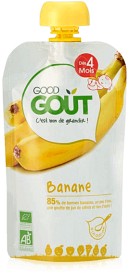 Bild på Good Gout Fruktpuré Banan