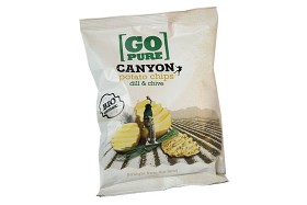Bild på GoPure Handkokade Chips Dill & Gräslök 125 g
