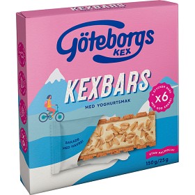 Bild på Göteborgs Kex Kexbars Yoghurt & Havre 150g