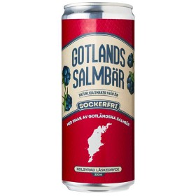 Bild på Gotlands Salmbär Salmbärsläsk Sockerfri Burk 33cl