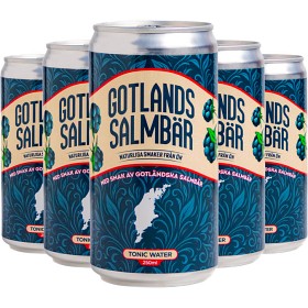 Bild på Gotlands Salmbär Tonic Water Burk 24x25cl