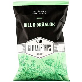 Bild på Gotlandschips Dill & Gräslök 150g